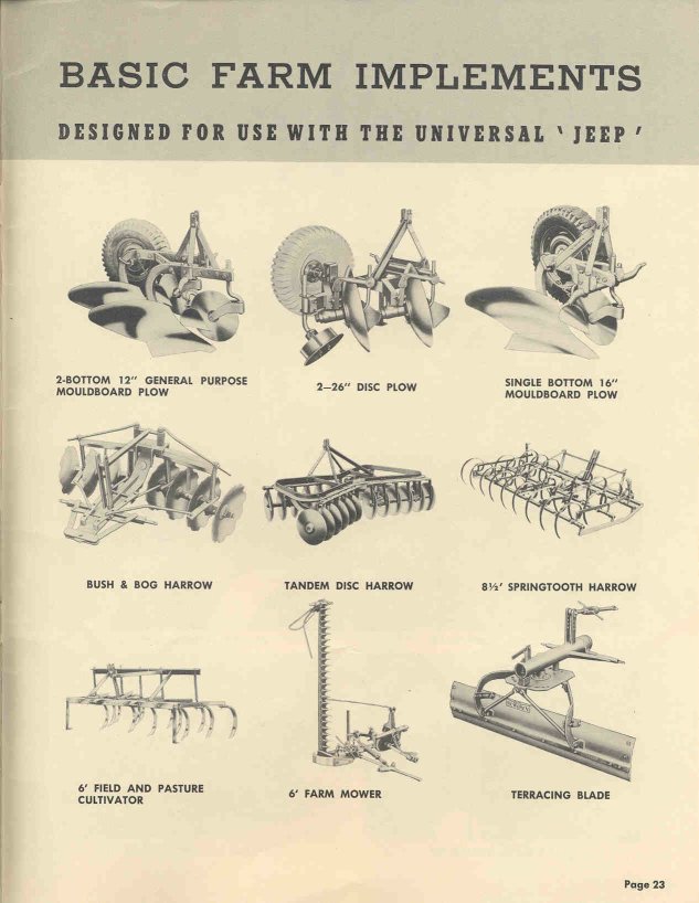 traditional agricultural tools with names